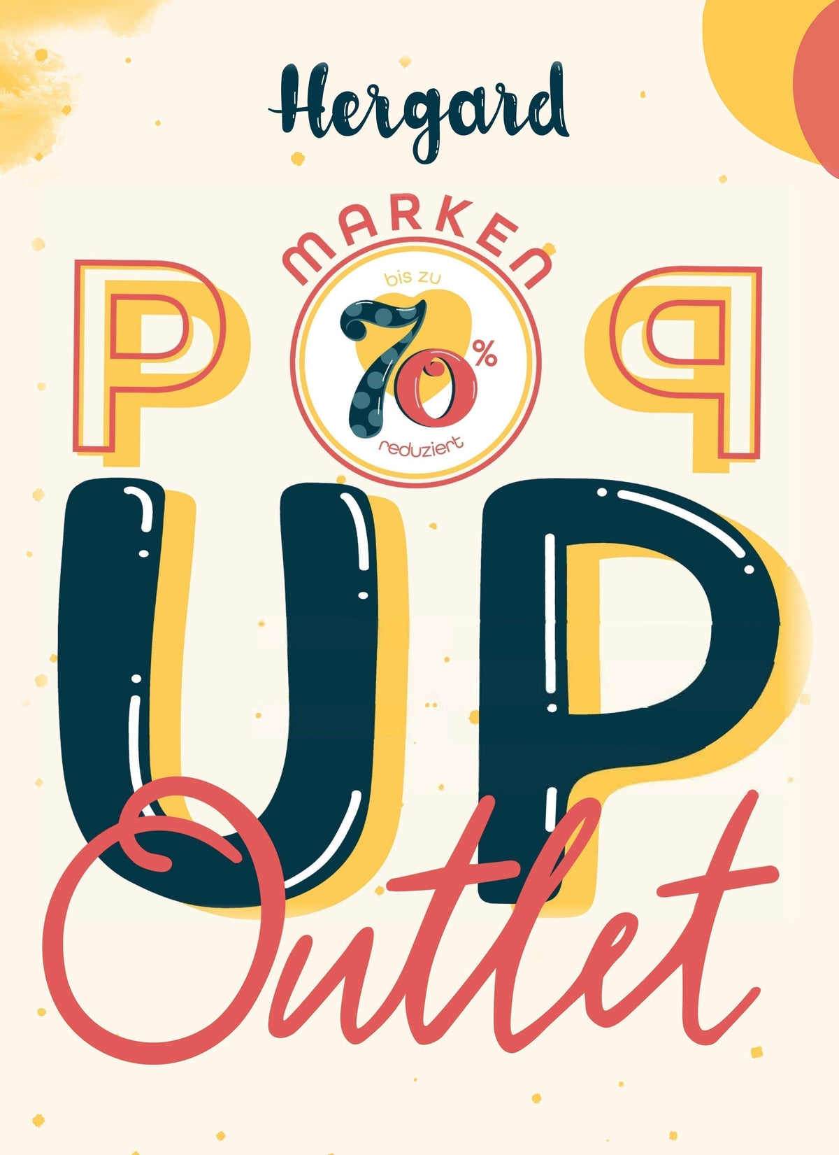Unser Pop-up Outlet ist zurück!