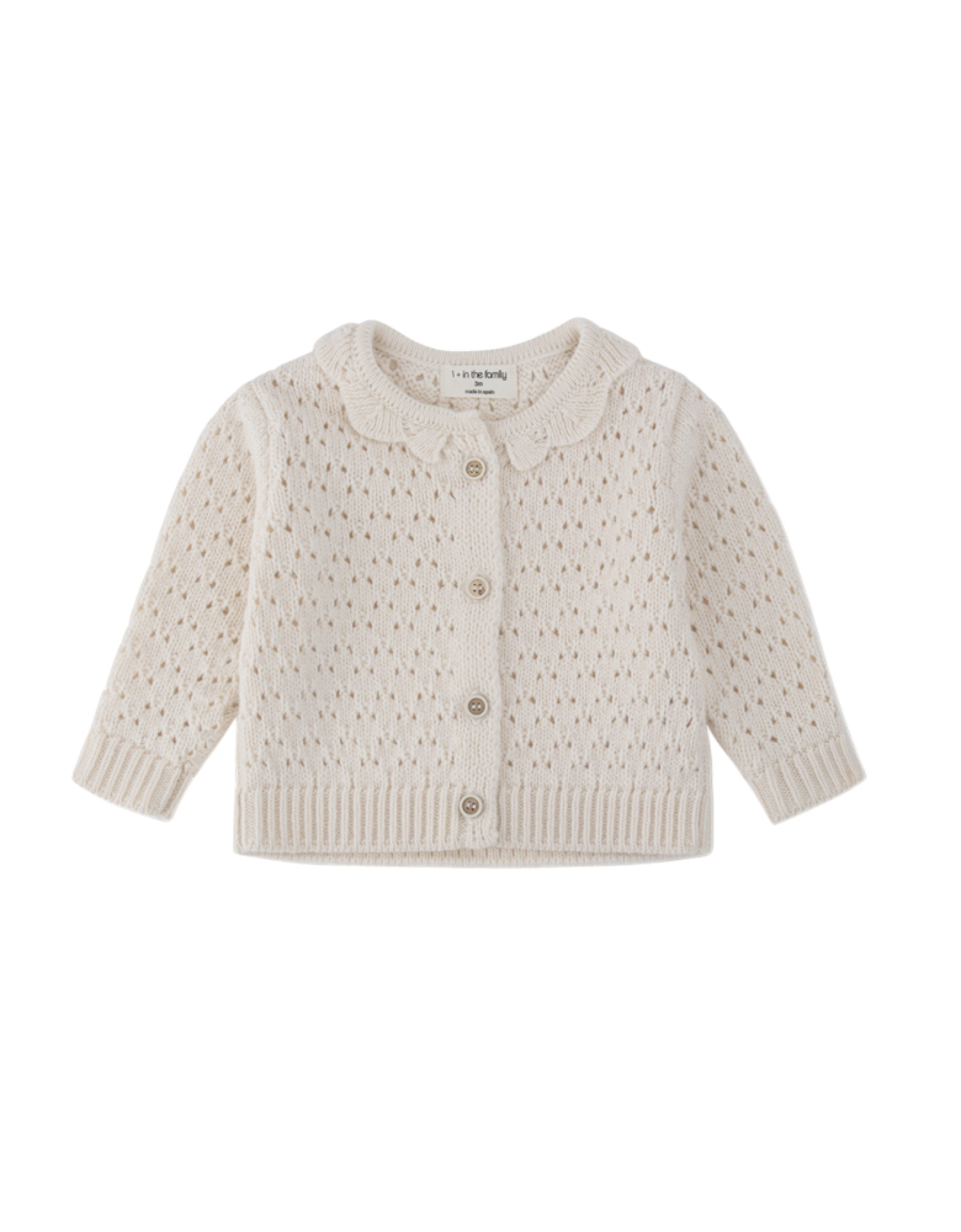 Nimes Strickjacke ecru Bild 1