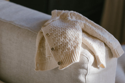 Nimes Strickjacke ecru Bild 4