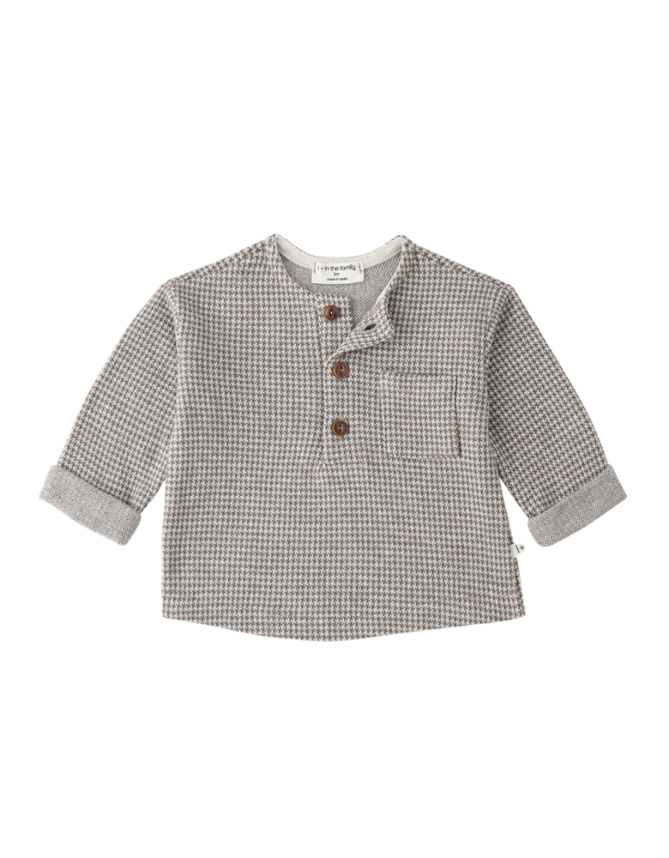 Nuoro Langarm dark-taupe Bild 1