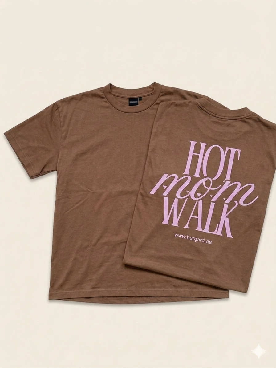 Hot Mom Walk T-Shirt