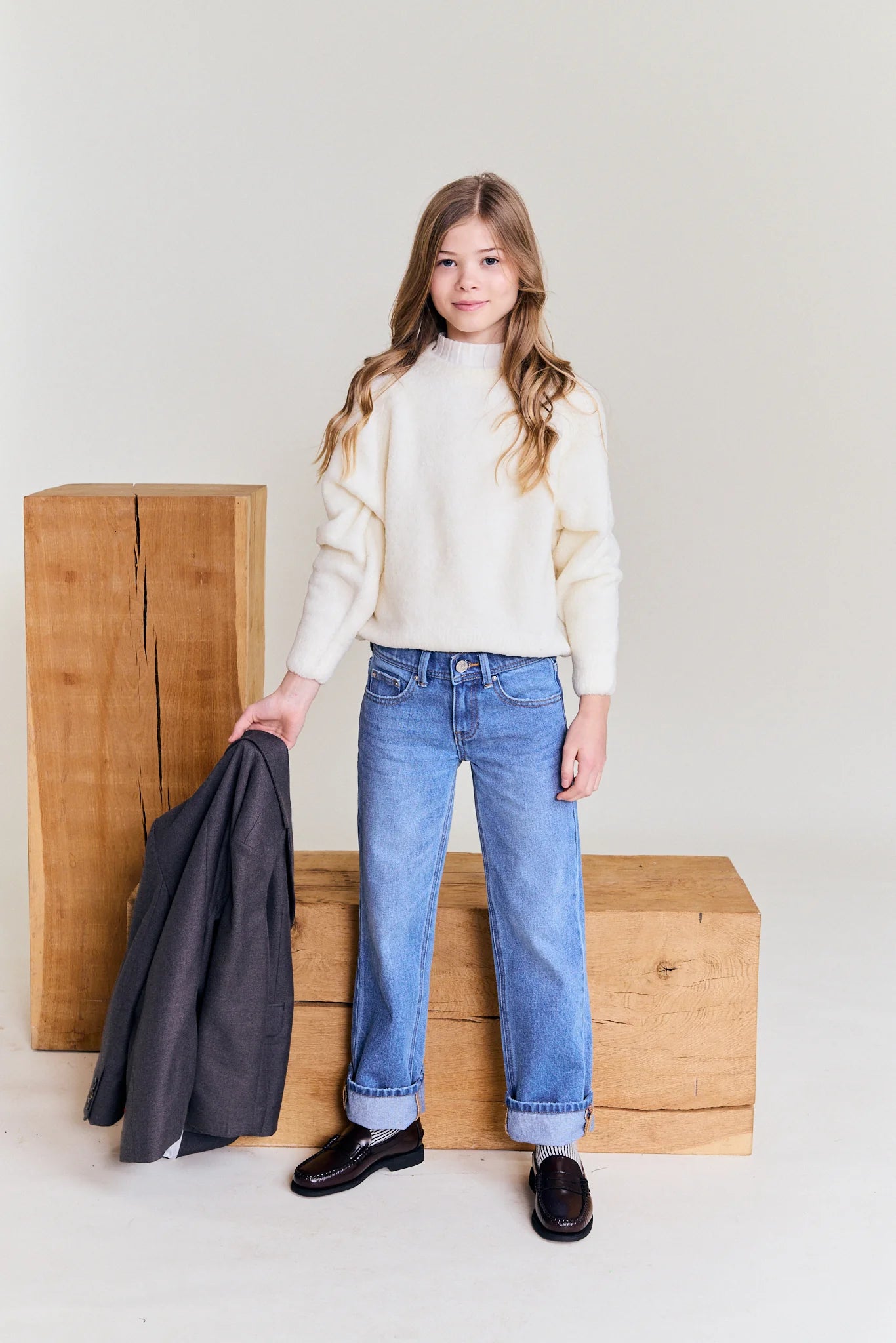 Betty Strickpullover 101 creme Bild 3