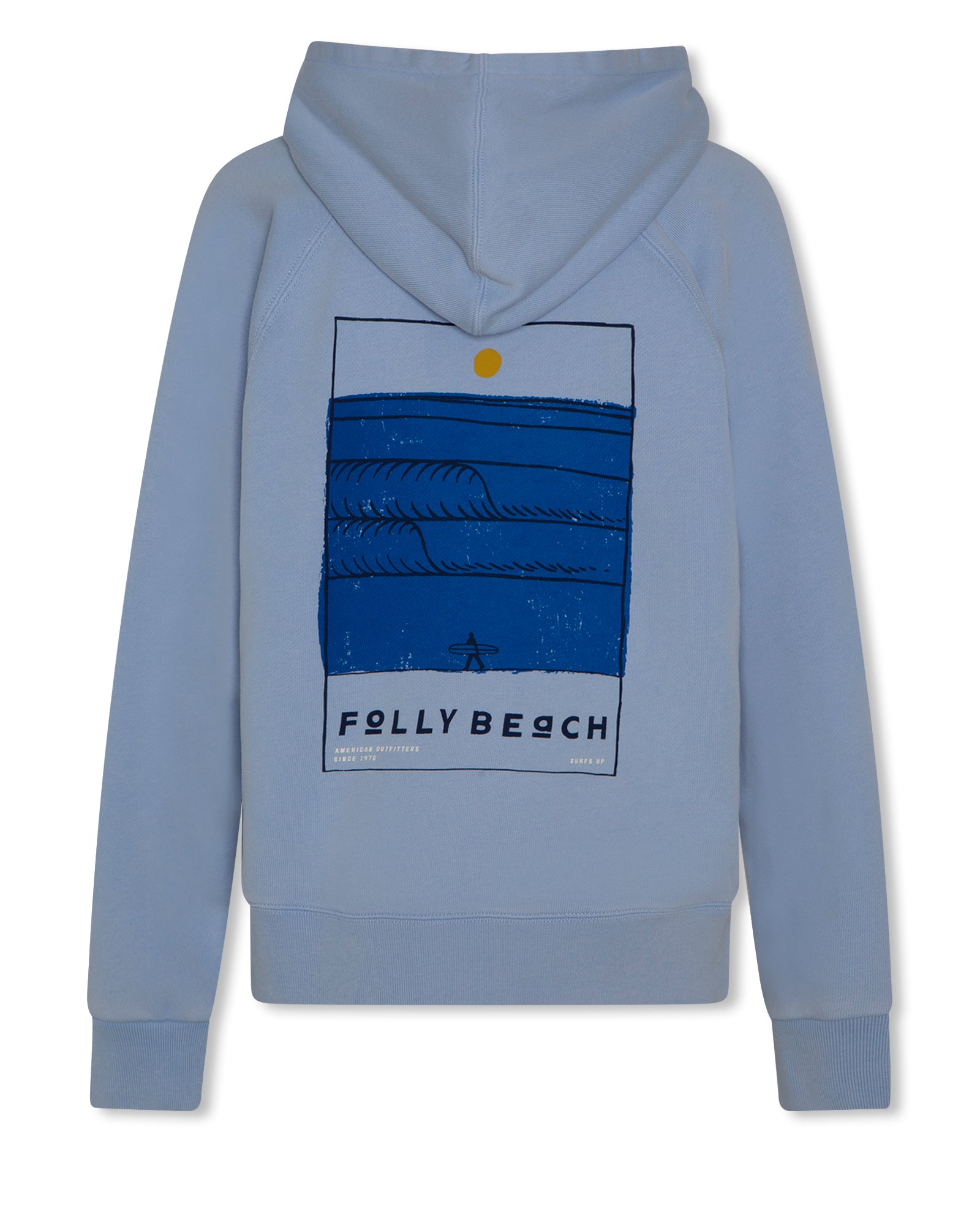 Clyde Hoodie - vista blue Bild 2