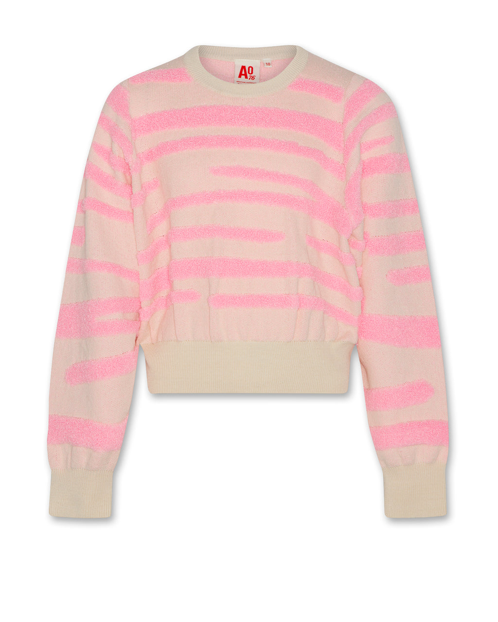 Jess C-neck - fluo pink Bild 1