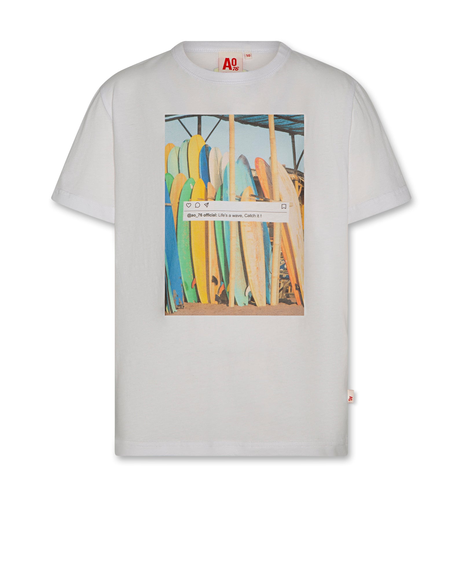 Matte T-Shirt - white Bild 1