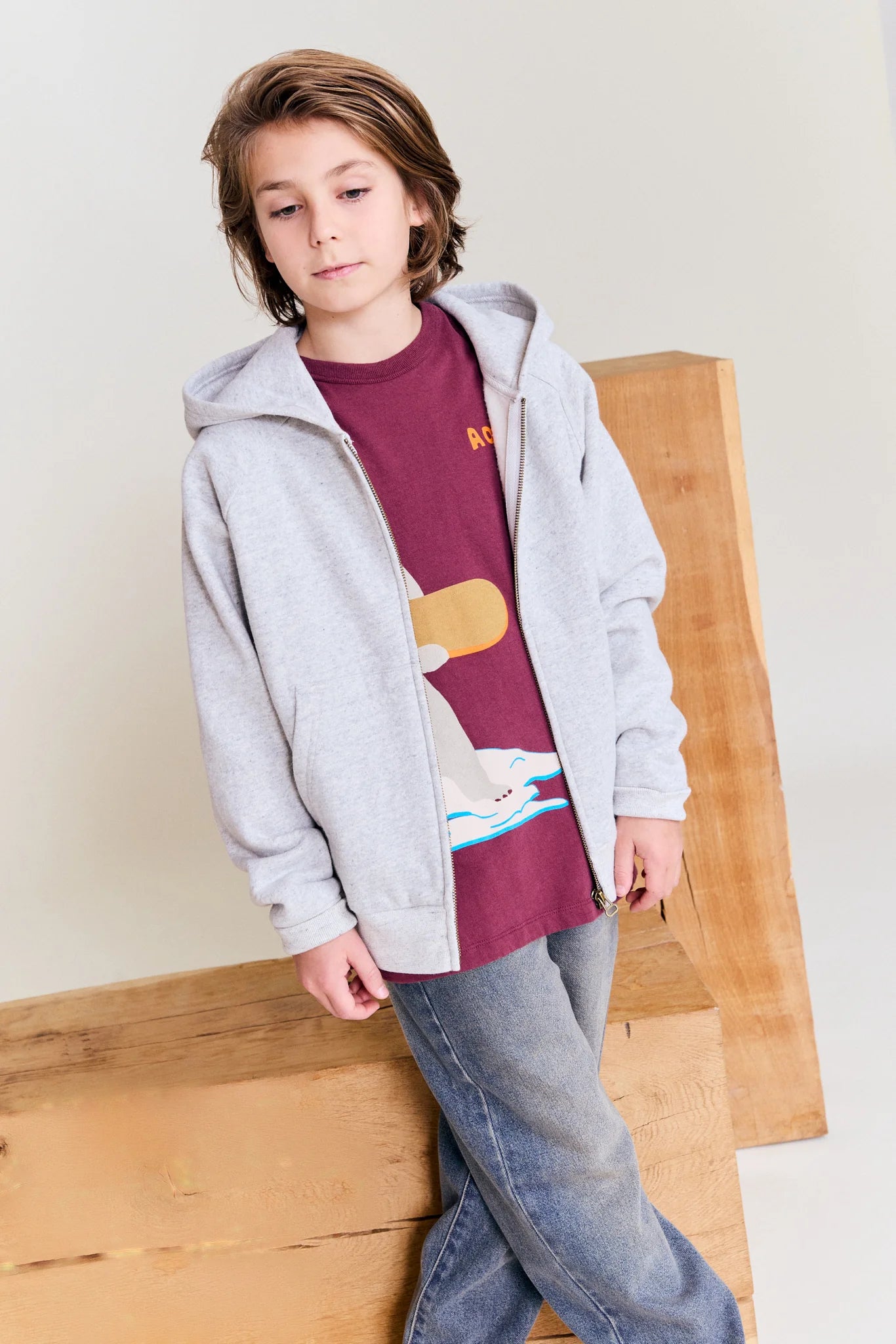 Olaf Hoodie Zip 908 Bild 4
