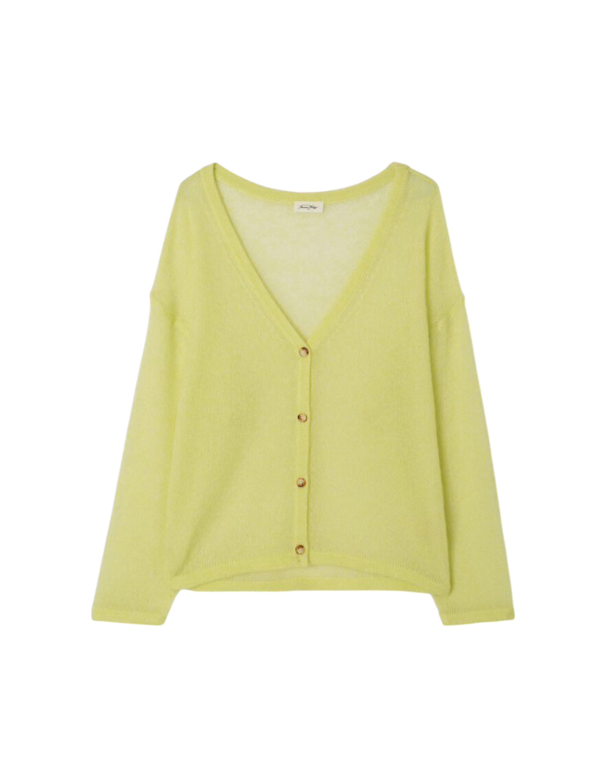 Bodyrow Strickjacke LIME CHINE Bild 1