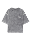 Damsville Kurzarm-Pullover CARBONE PRINT Bild 1