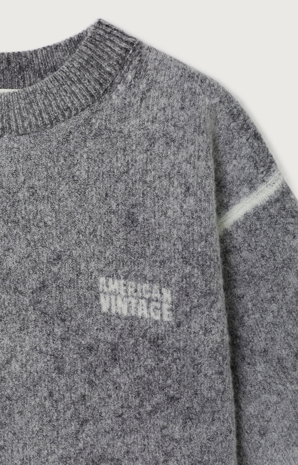 Damsville Kurzarm-Pullover CARBONE PRINT Bild 2