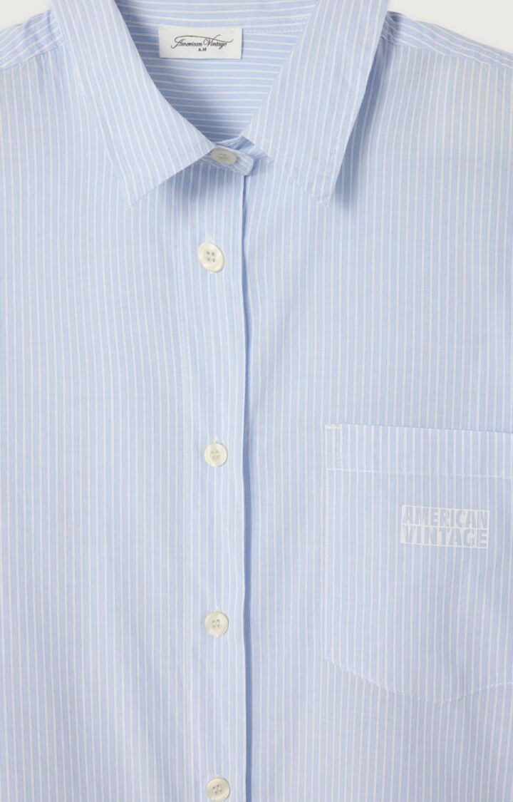 Eluabird Bluse Rayures Bleu Bild 2