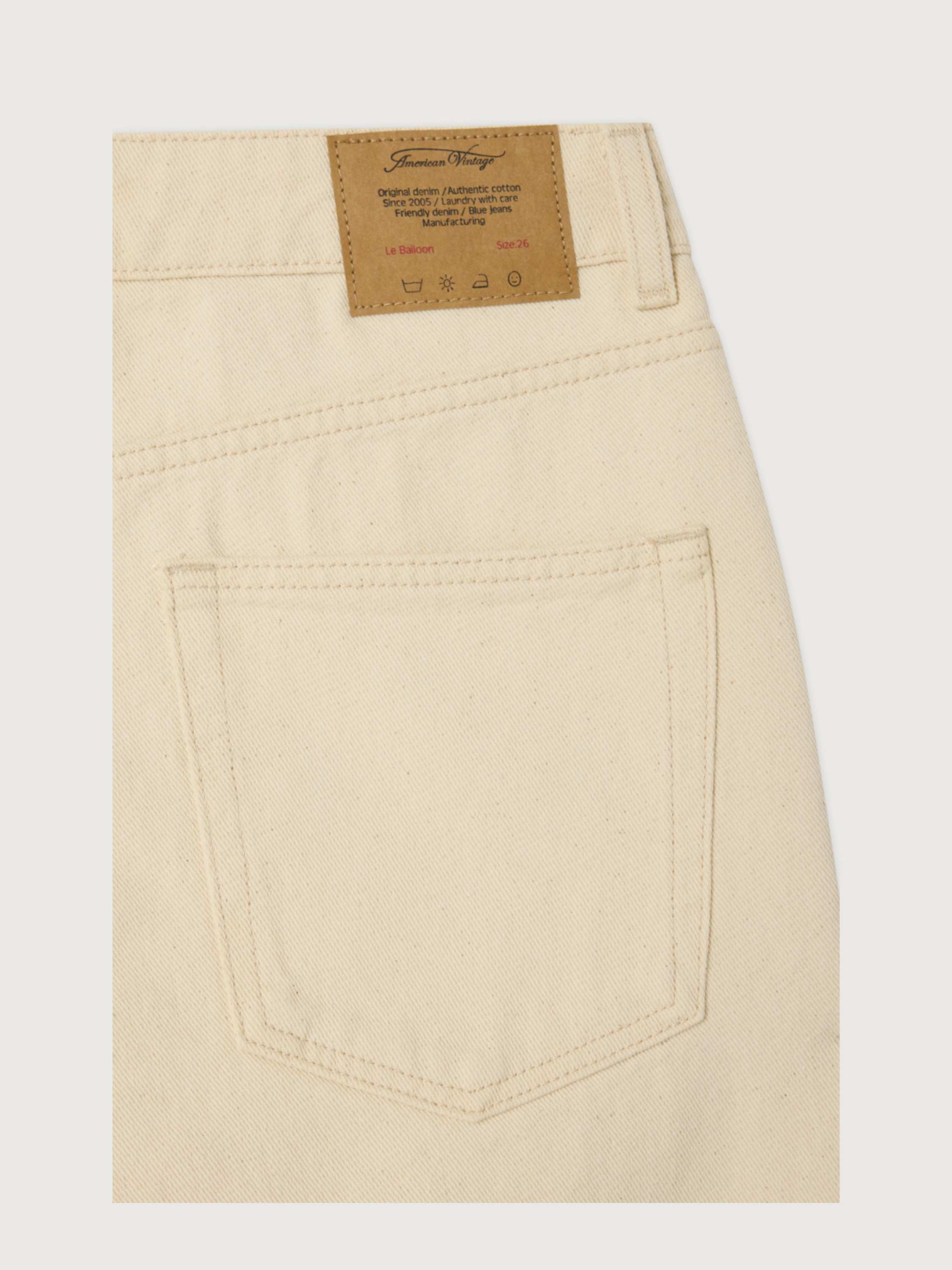 Snopdog Jeans Ecru Bild 3