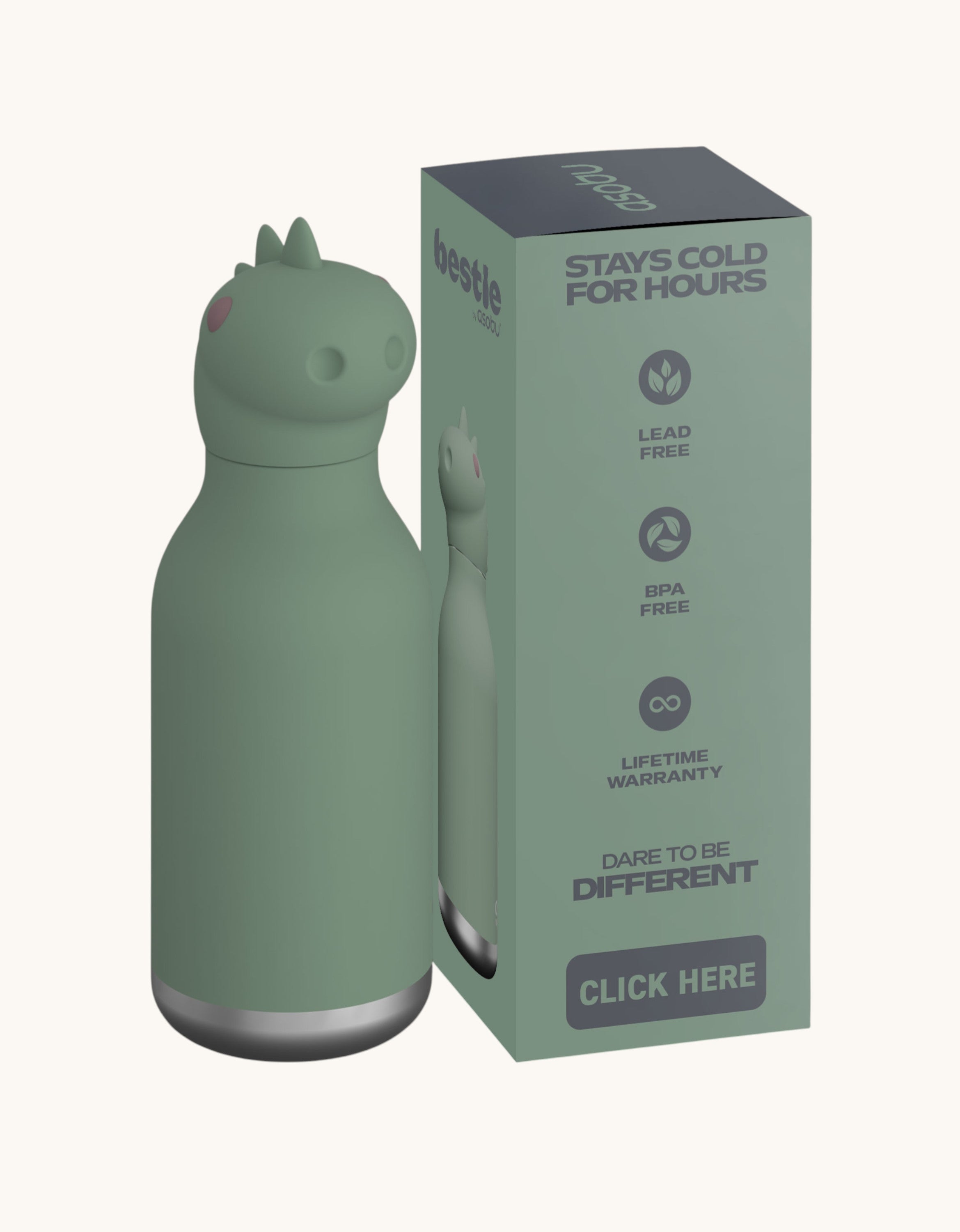 Dino Trinkflasche Dinosaurier Bild 1