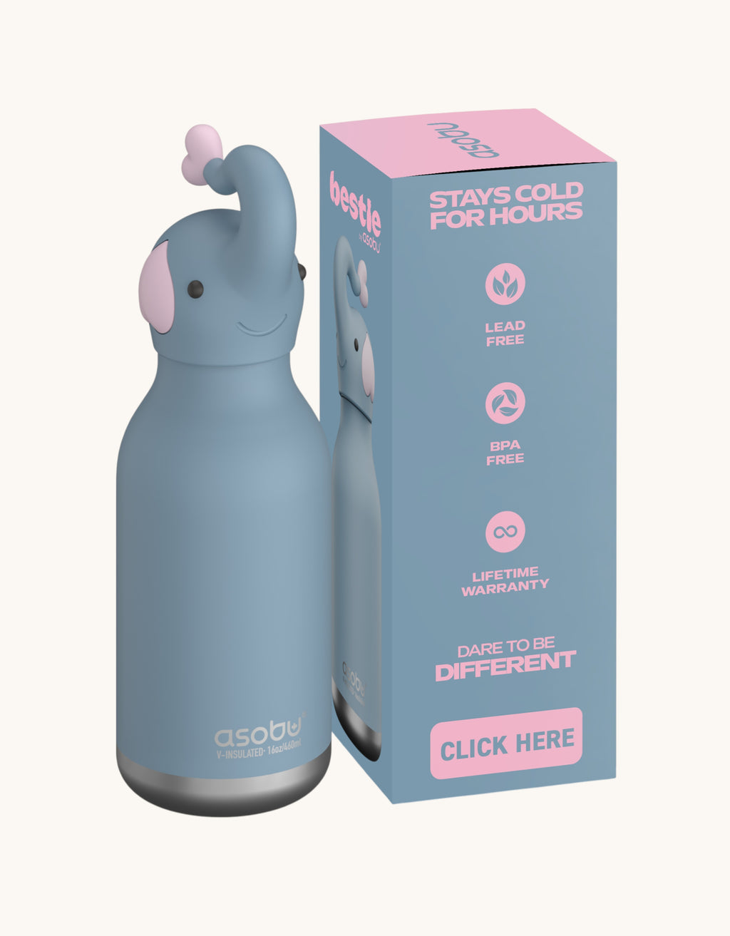 Elefant Trinkflasche Elefant Bild 1