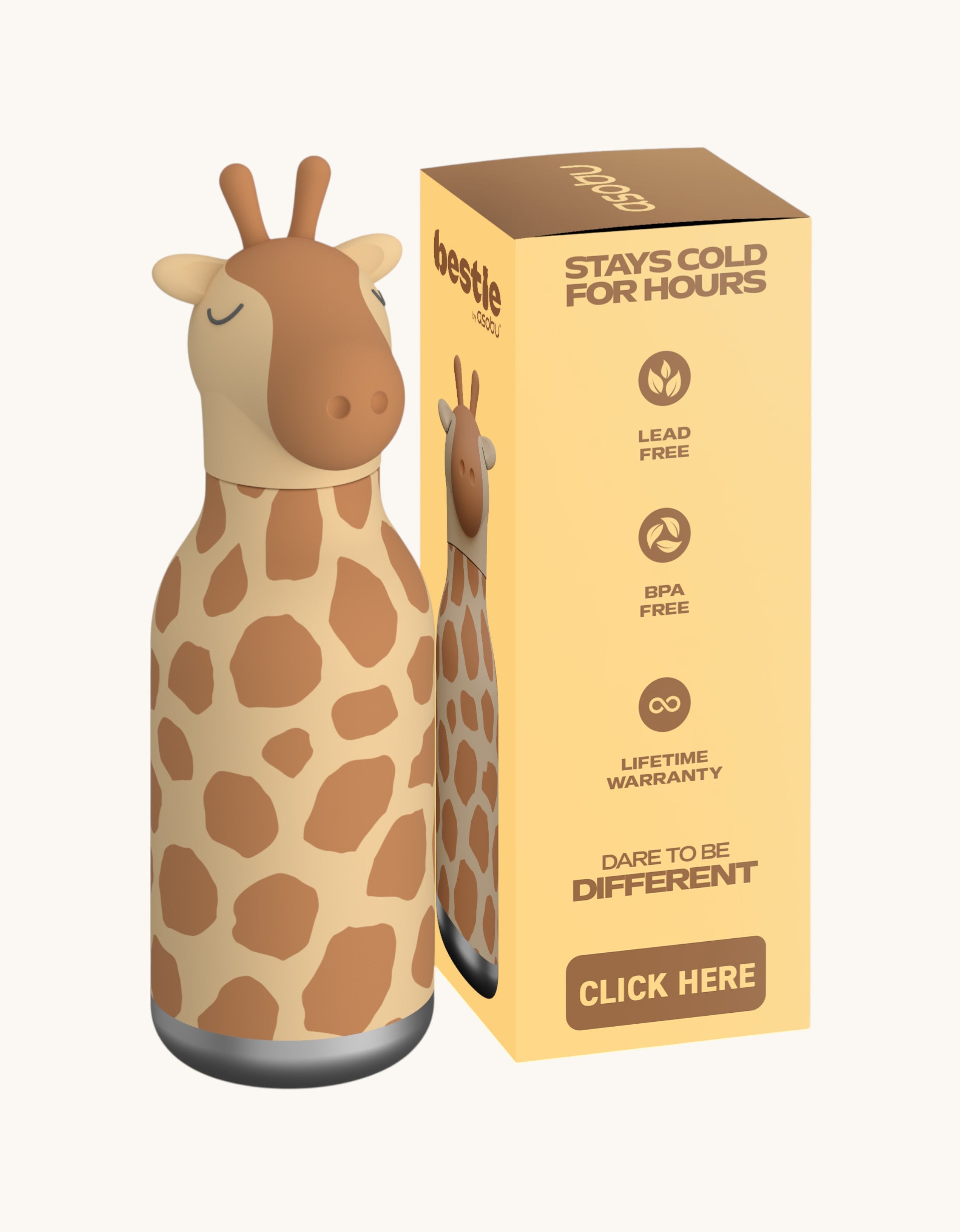 Giraffe Trinkflasche Giraffe Bild 1