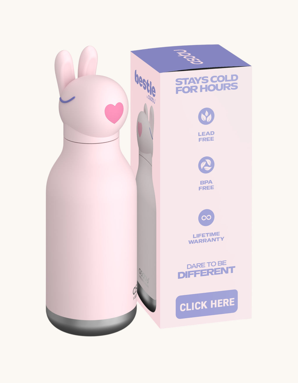 Hase Trinkflasche Hase Bild 1