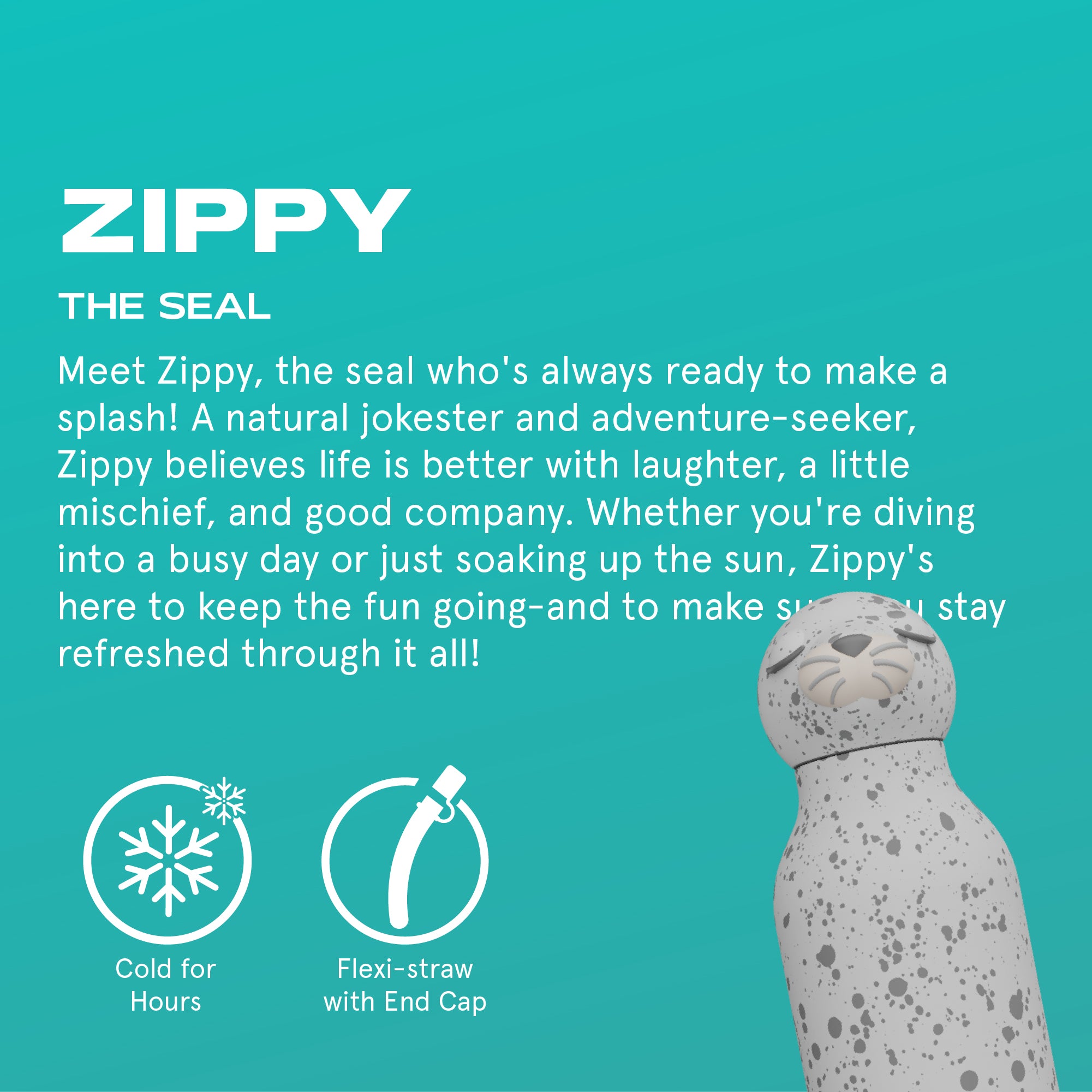 Robbe Trinkflasche Siegel Bild 2