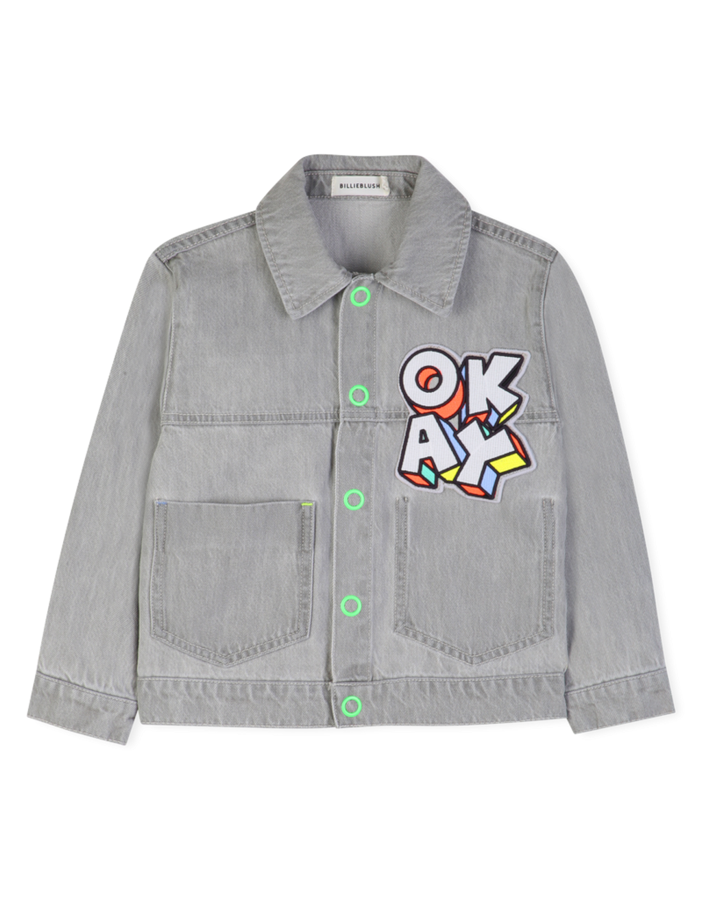 Jeansjacke Denim Grau Z20 Bild 1