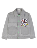 Jeansjacke Denim Grau Z20 Bild 1