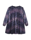 Plisseekleid 85T Marine Bild 1