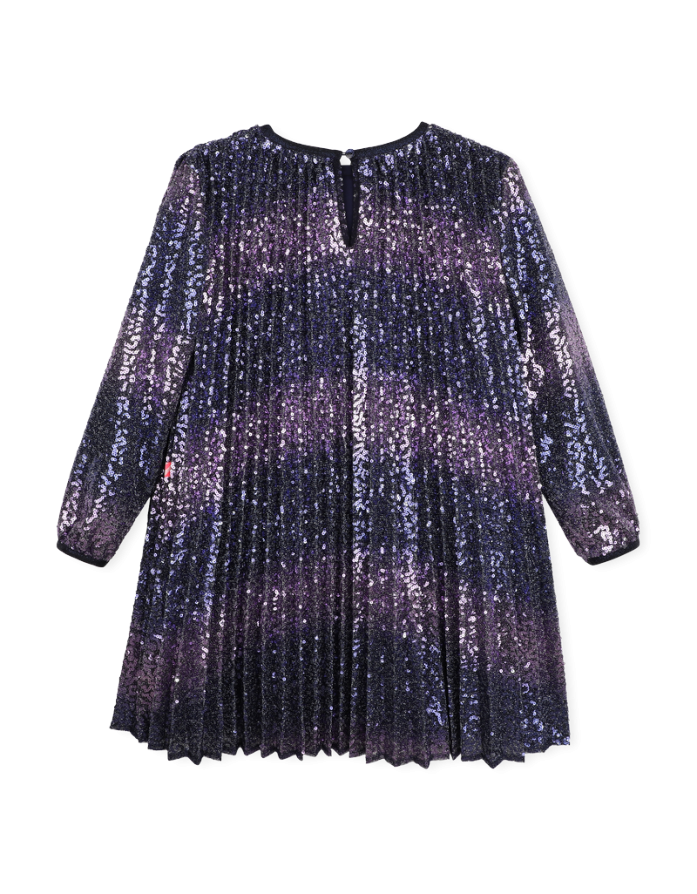 Plisseekleid 85T Marine Bild 2
