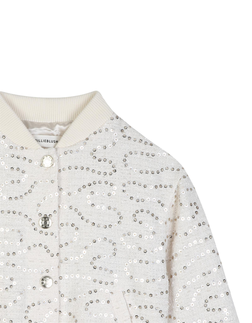 Tweed Jacke 121 Elfenbein Bild 5