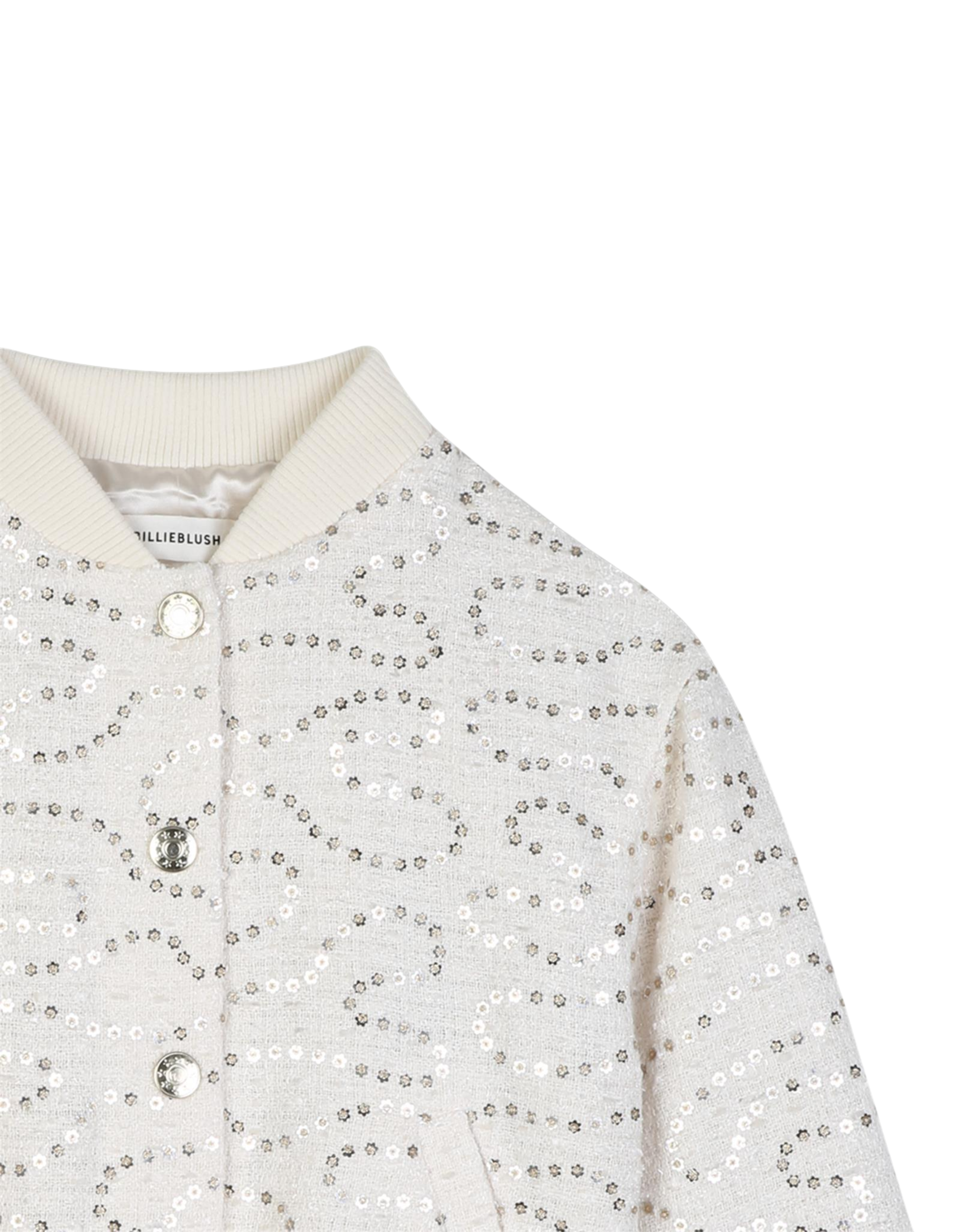 Tweed Jacke 121 Elfenbein Bild 5