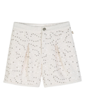 Tweed Shorts 121 Elfenbein Bild 1