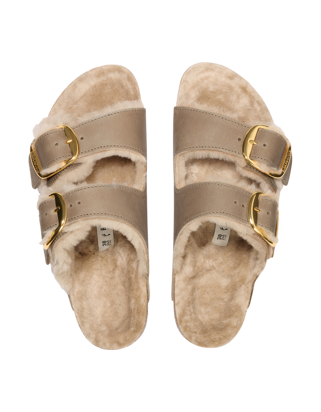 Arizona Big Buckle Shearling Brown Bild 3