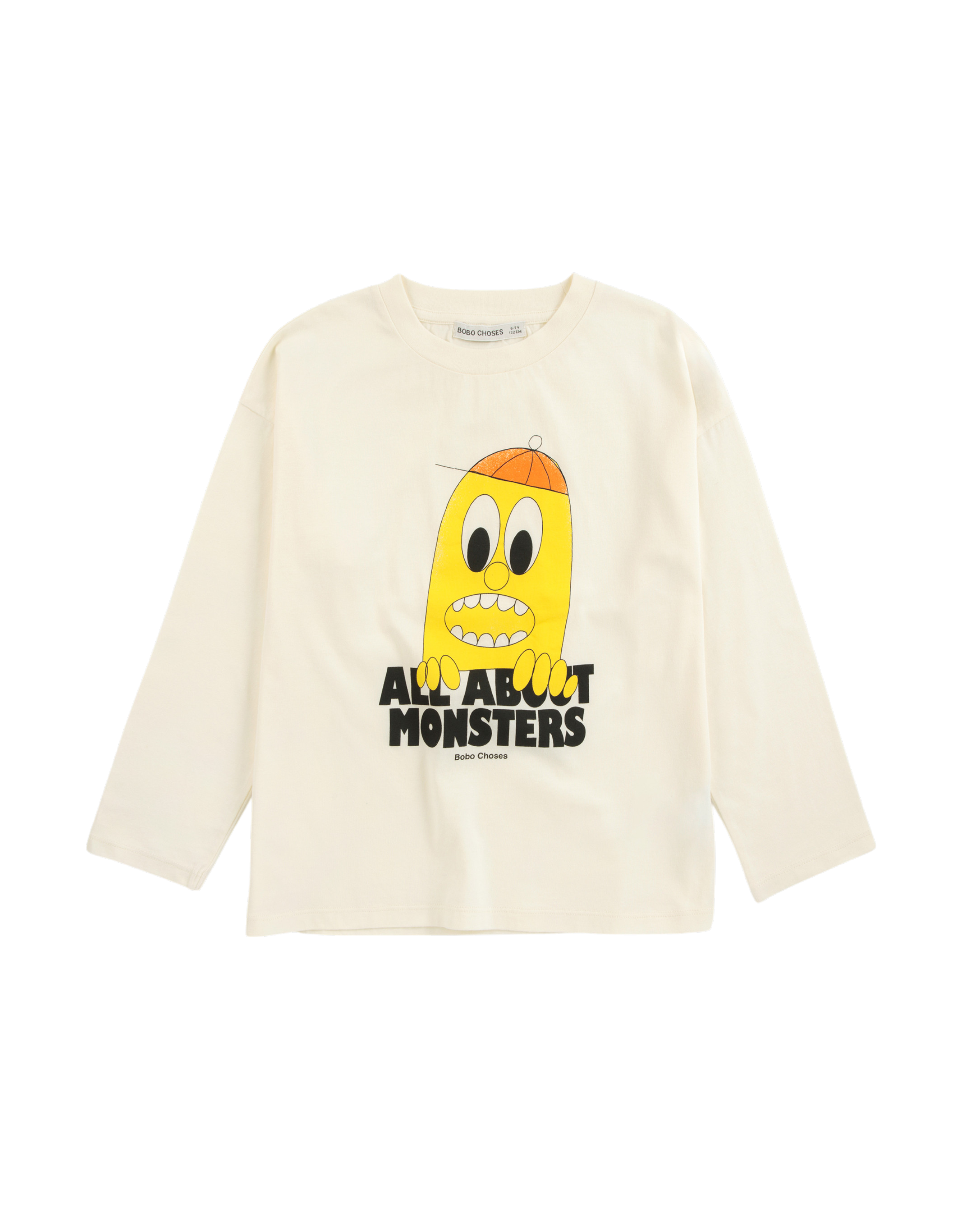 Bigtooth Langarmshirt cream Bild 1