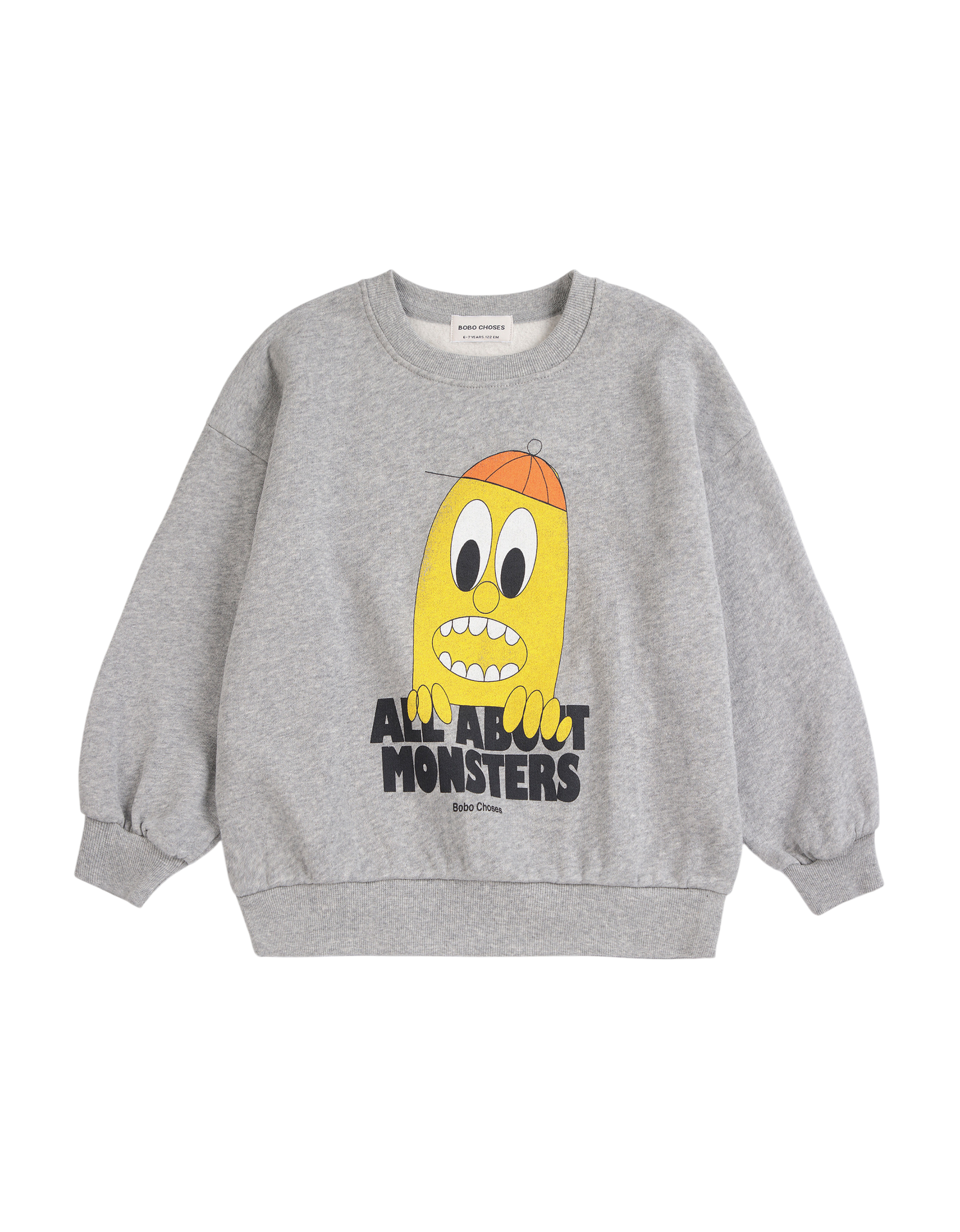 Bigtooth Sweatshirt grey Bild 1