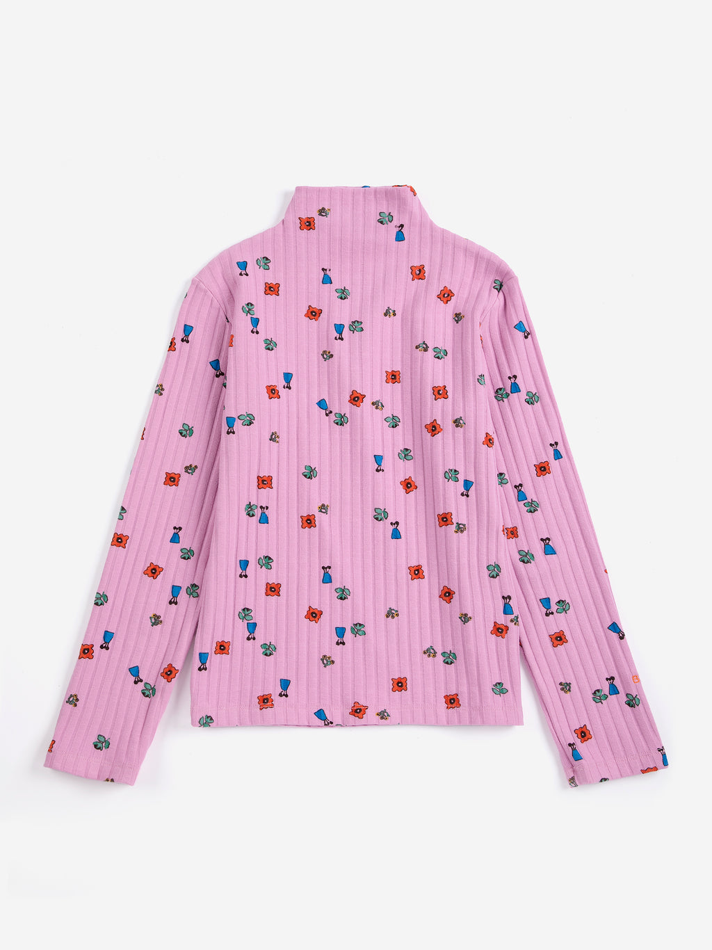 Blossom Rollkragenshirt pink Bild 1