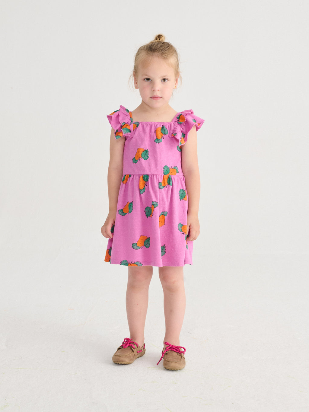 Mandarinen Kleid pink Bild 4