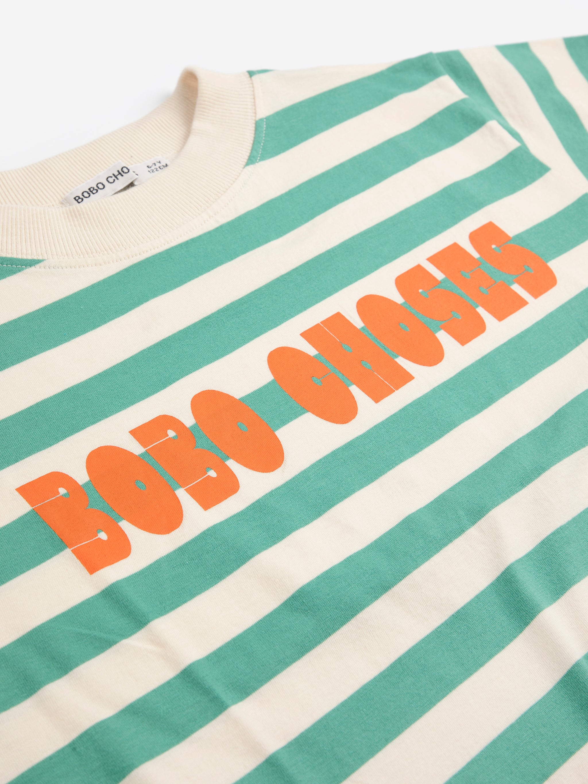 Orange T-Shirt green Bild 2