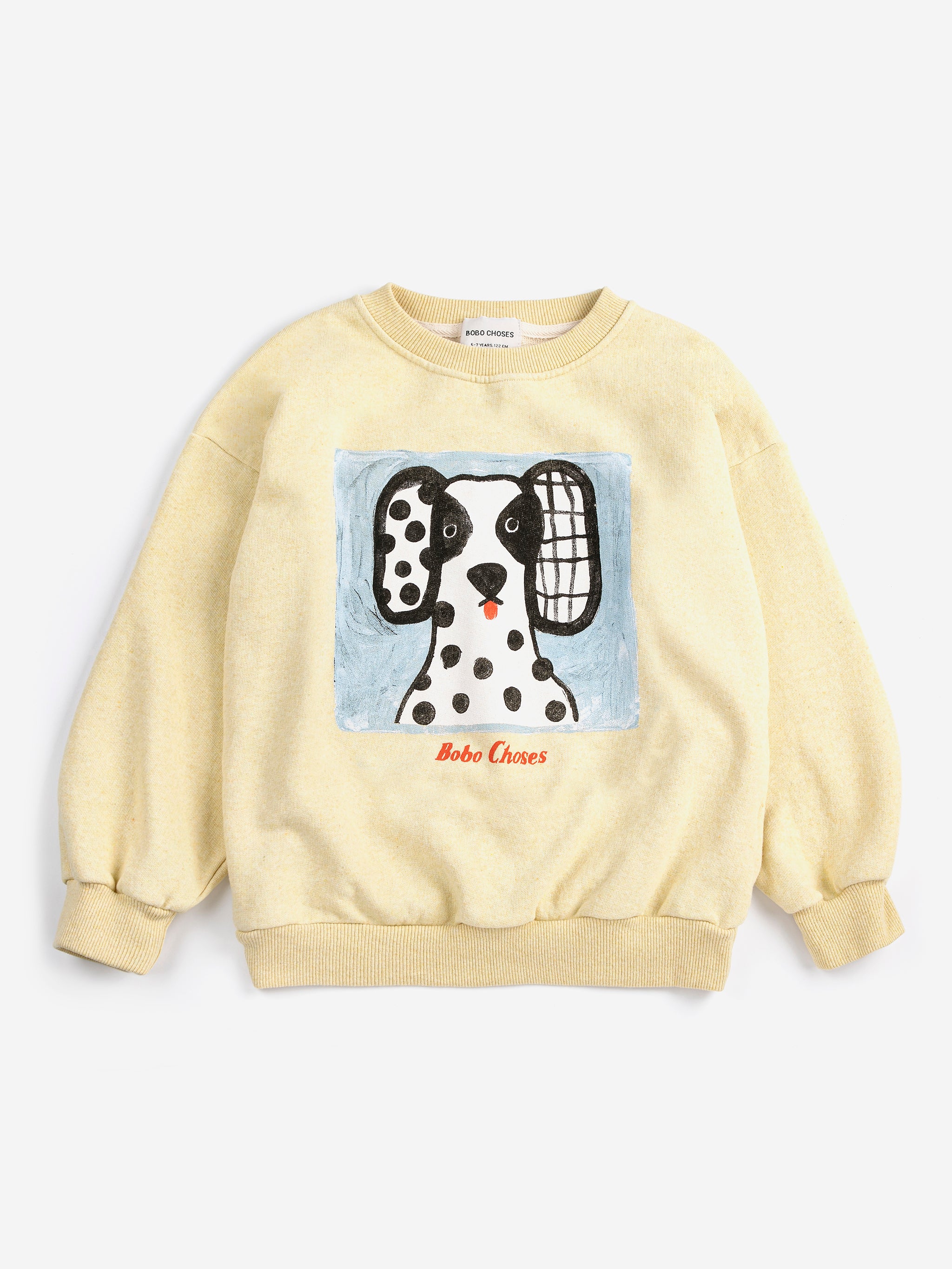 Van Dog Sweatshirt yellow Bild 1