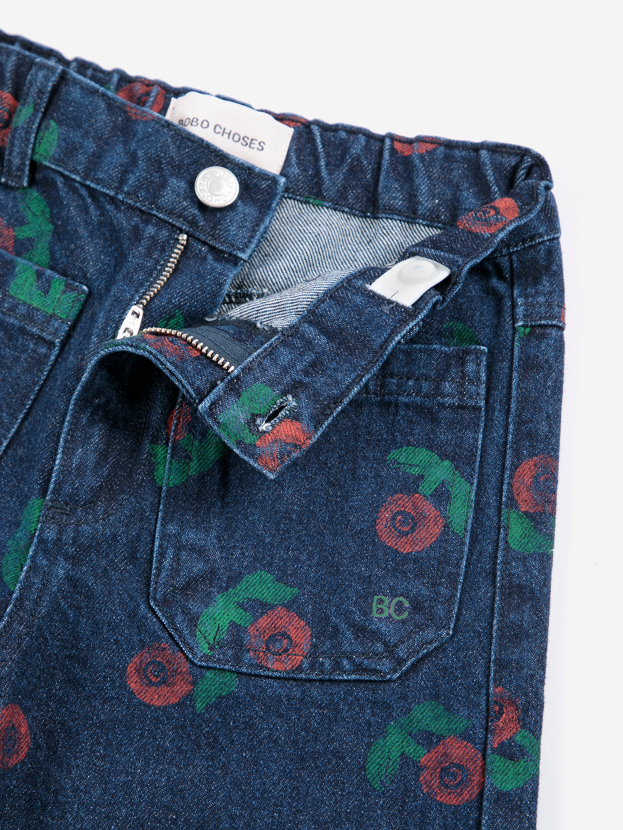 Stamp Bloom Jeans denim Bild 3