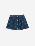 Stamp Bloom Jeansrock denim Bild 1