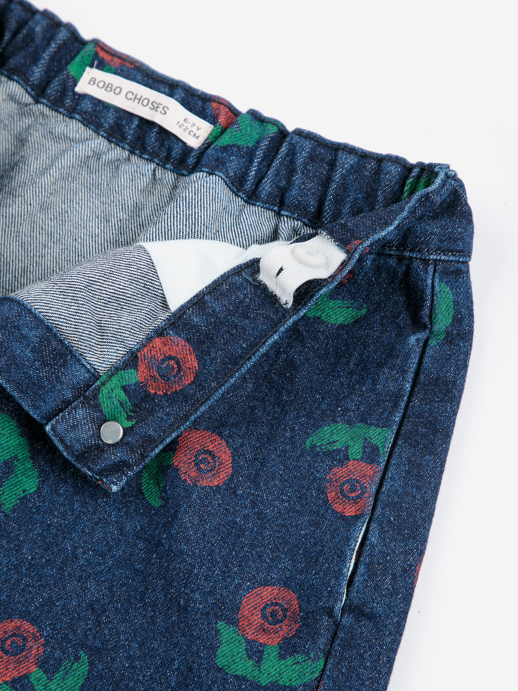 Stamp Bloom Jeansrock denim Bild 2