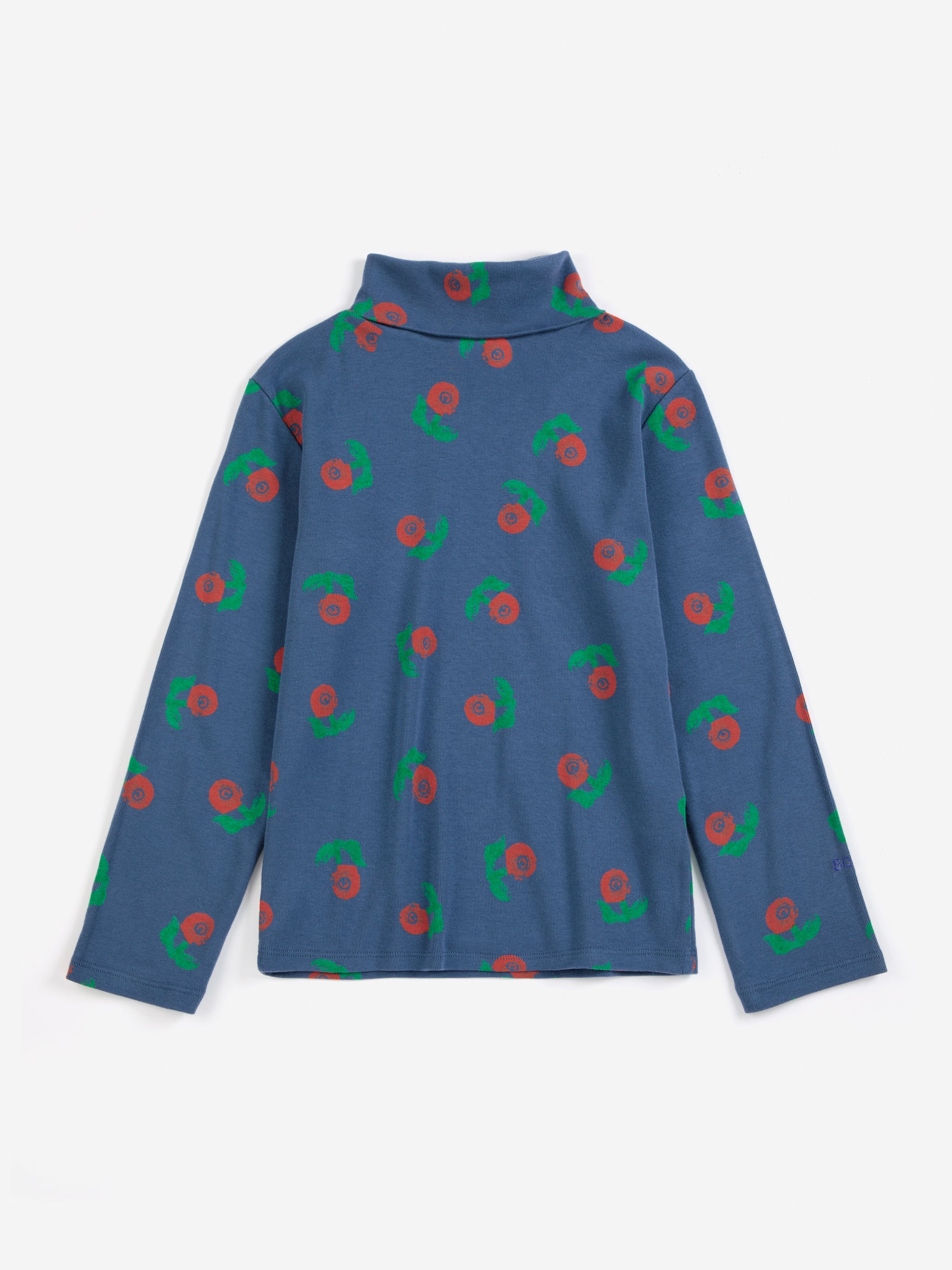 Stamp Bloom Rollkragenshirt blue Bild 1