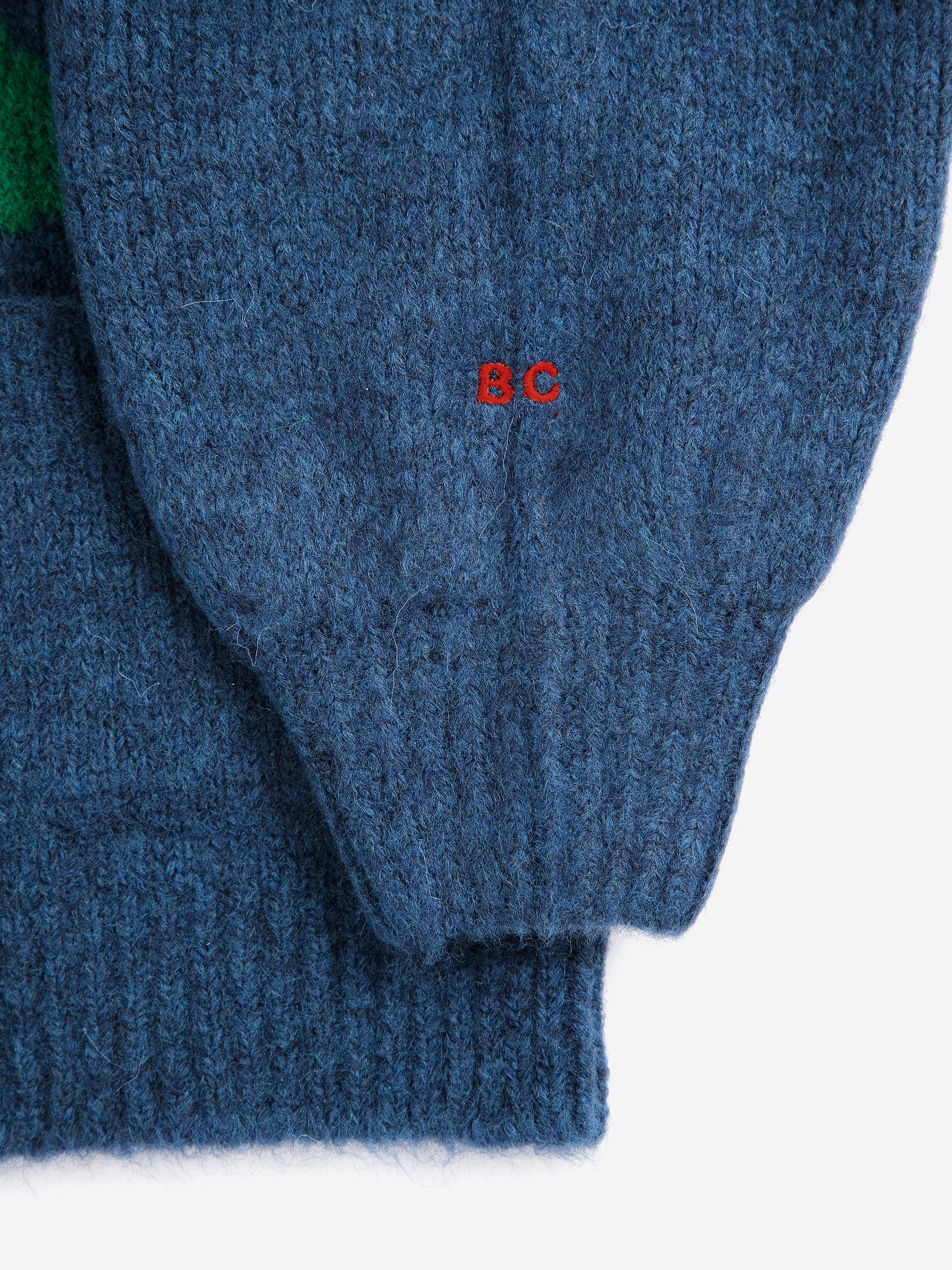 Stamp Bloom Strickjacke blue Bild 2