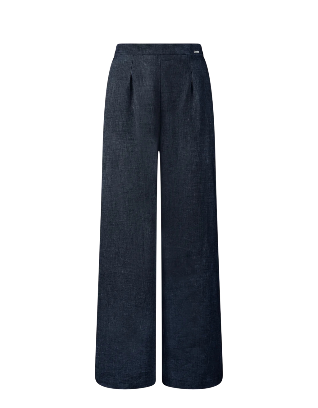 Palazzo Hose aus Leinen POSEIDSON BLUE Bild 1