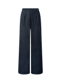 Palazzo Hose aus Leinen POSEIDSON BLUE Bild 1