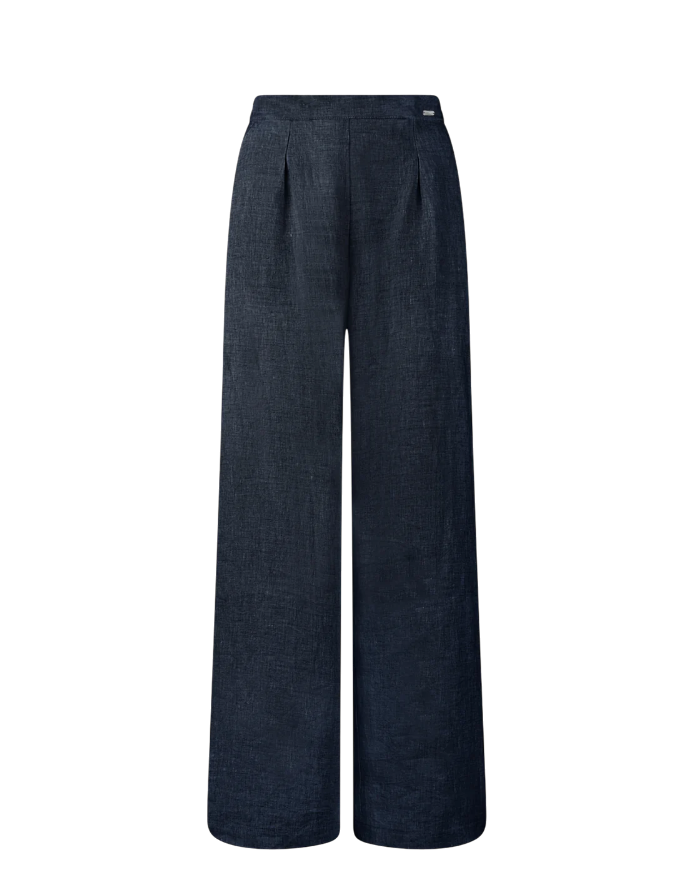 Palazzo Hose aus Leinen POSEIDSON BLUE Bild 1