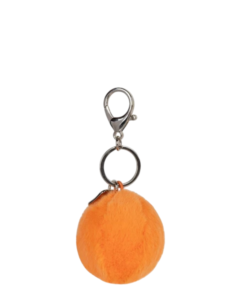 Smiley Keychain Fuzzy orange Bild 3