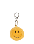 Smiley Keychain Fuzzy yellow Bild 1