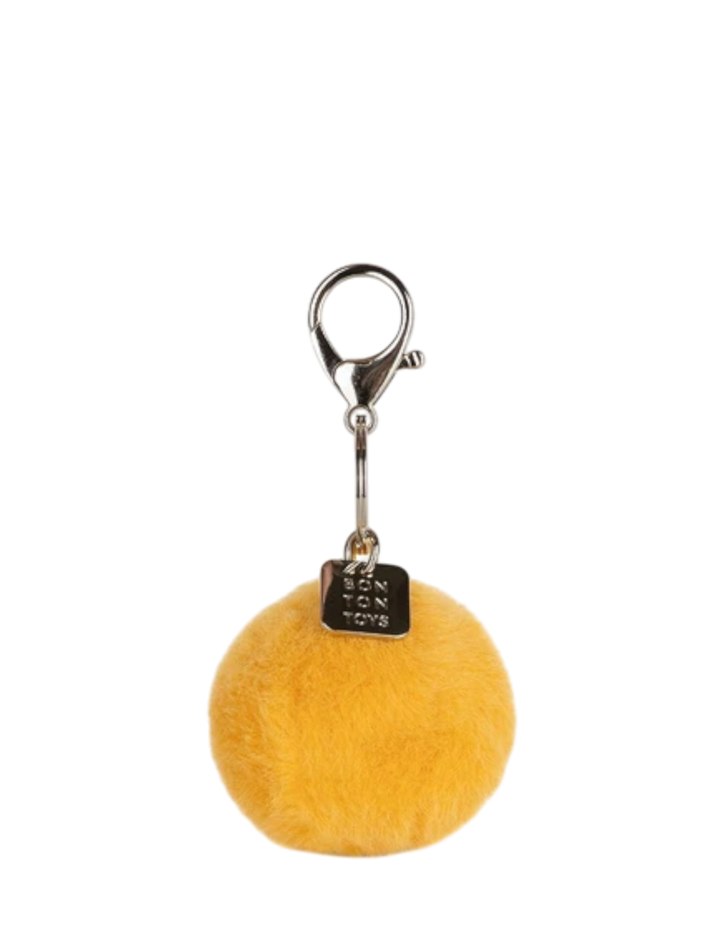Smiley Keychain Fuzzy yellow Bild 3