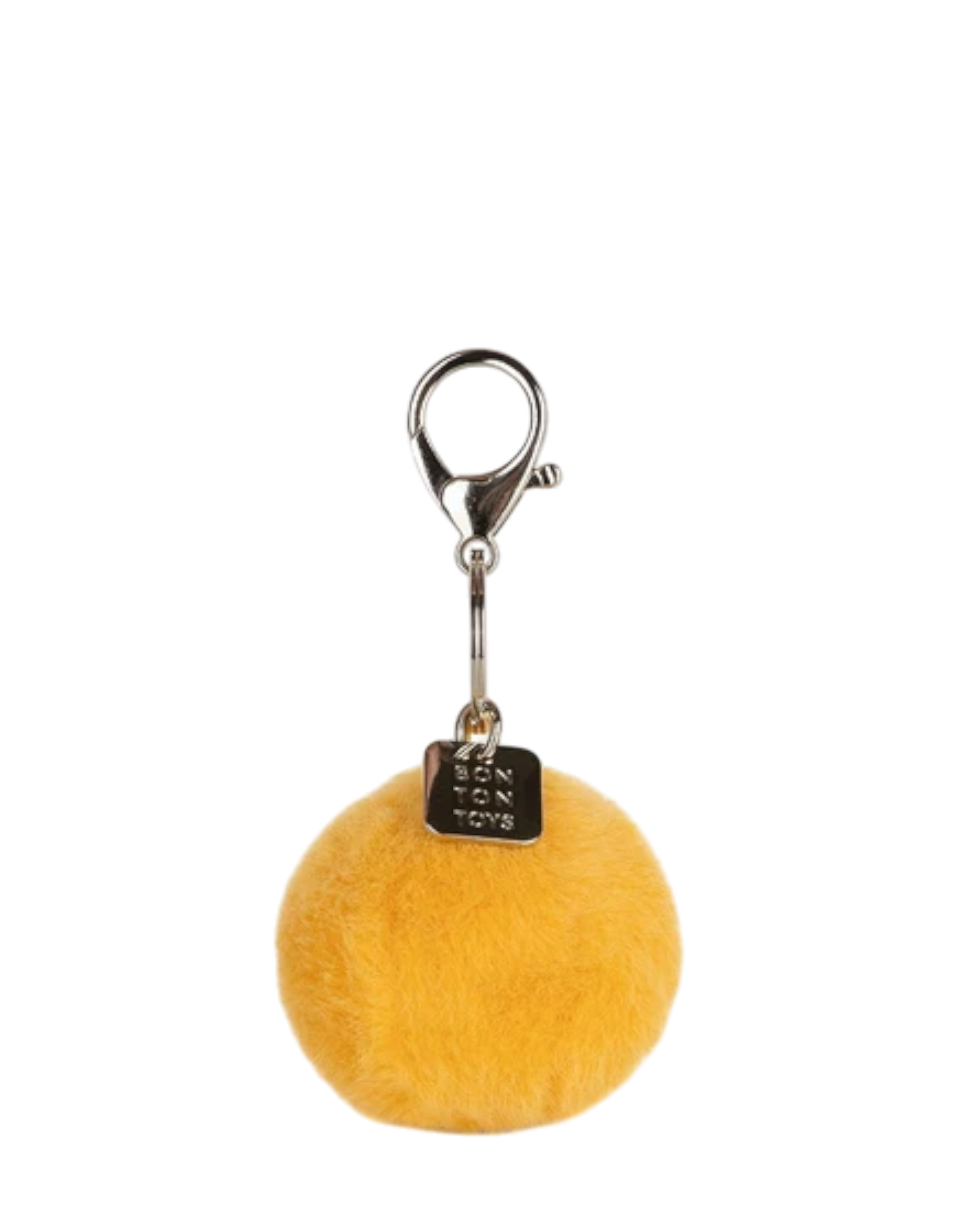 Smiley Keychain Fuzzy yellow Bild 3