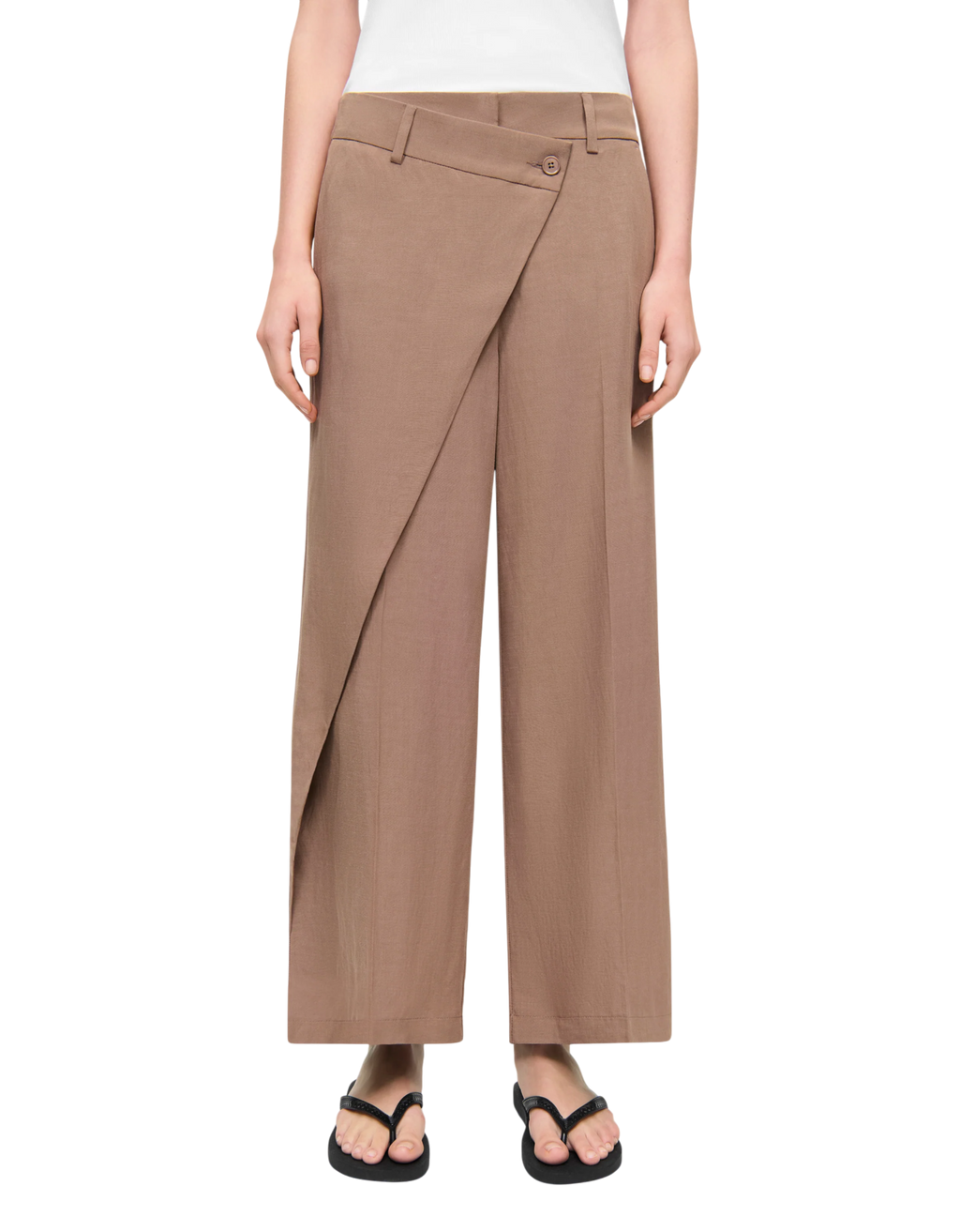 Anais Cropped Hose pecan nut Bild 2