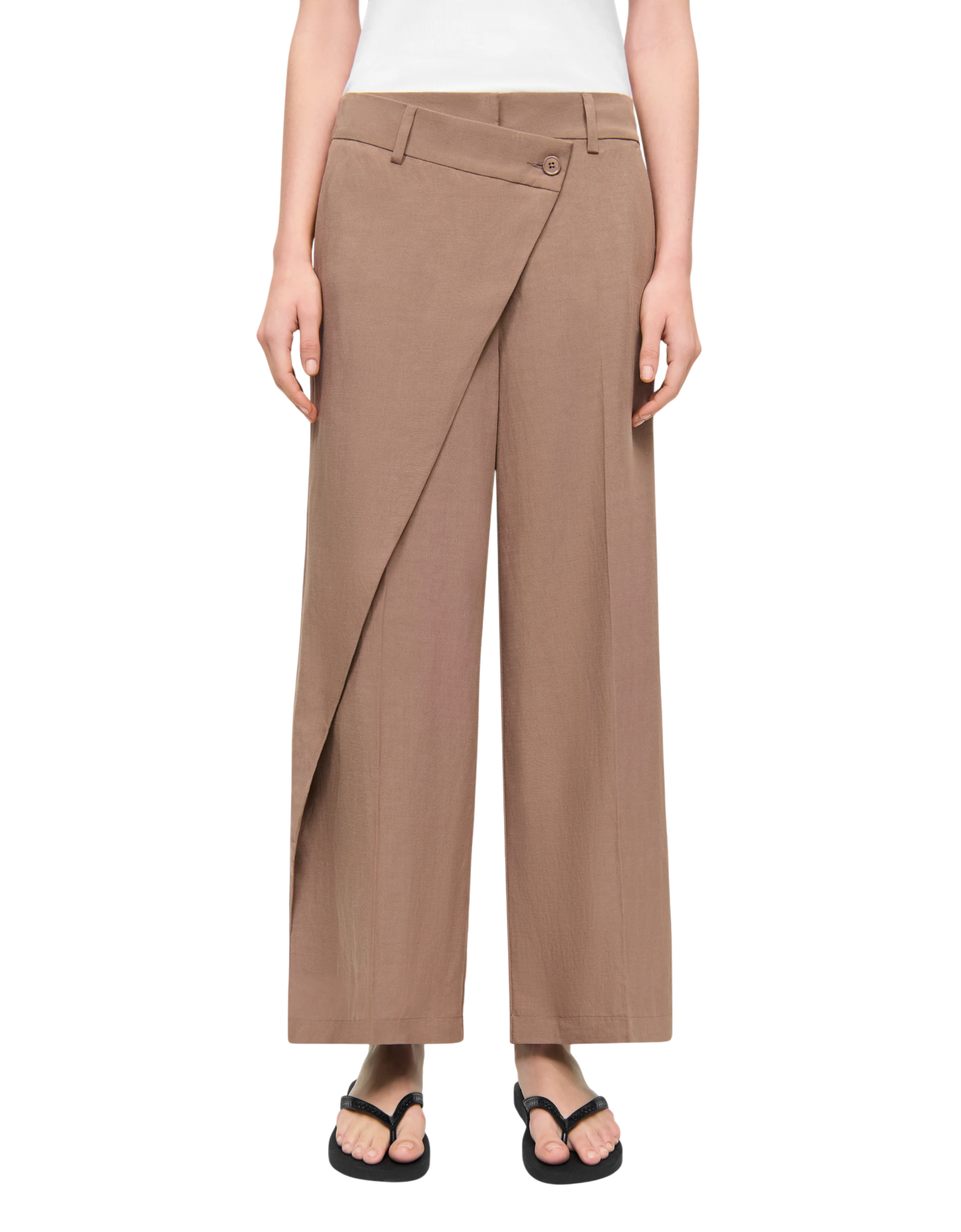 Anais Cropped Hose pecan nut Bild 2