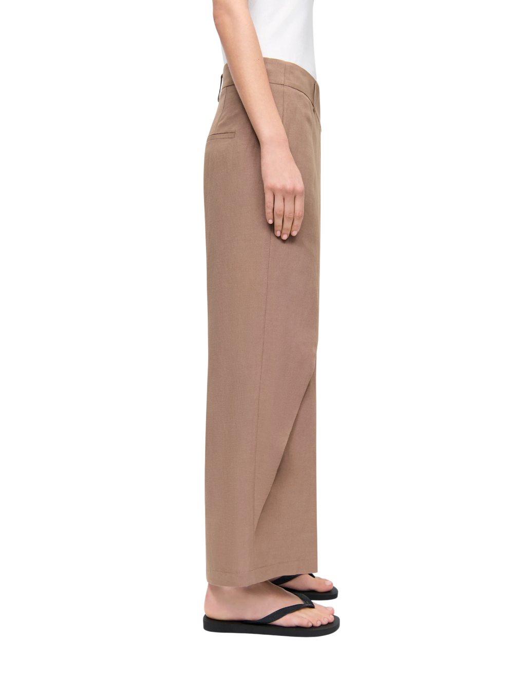 Anais Cropped Hose pecan nut Bild 3