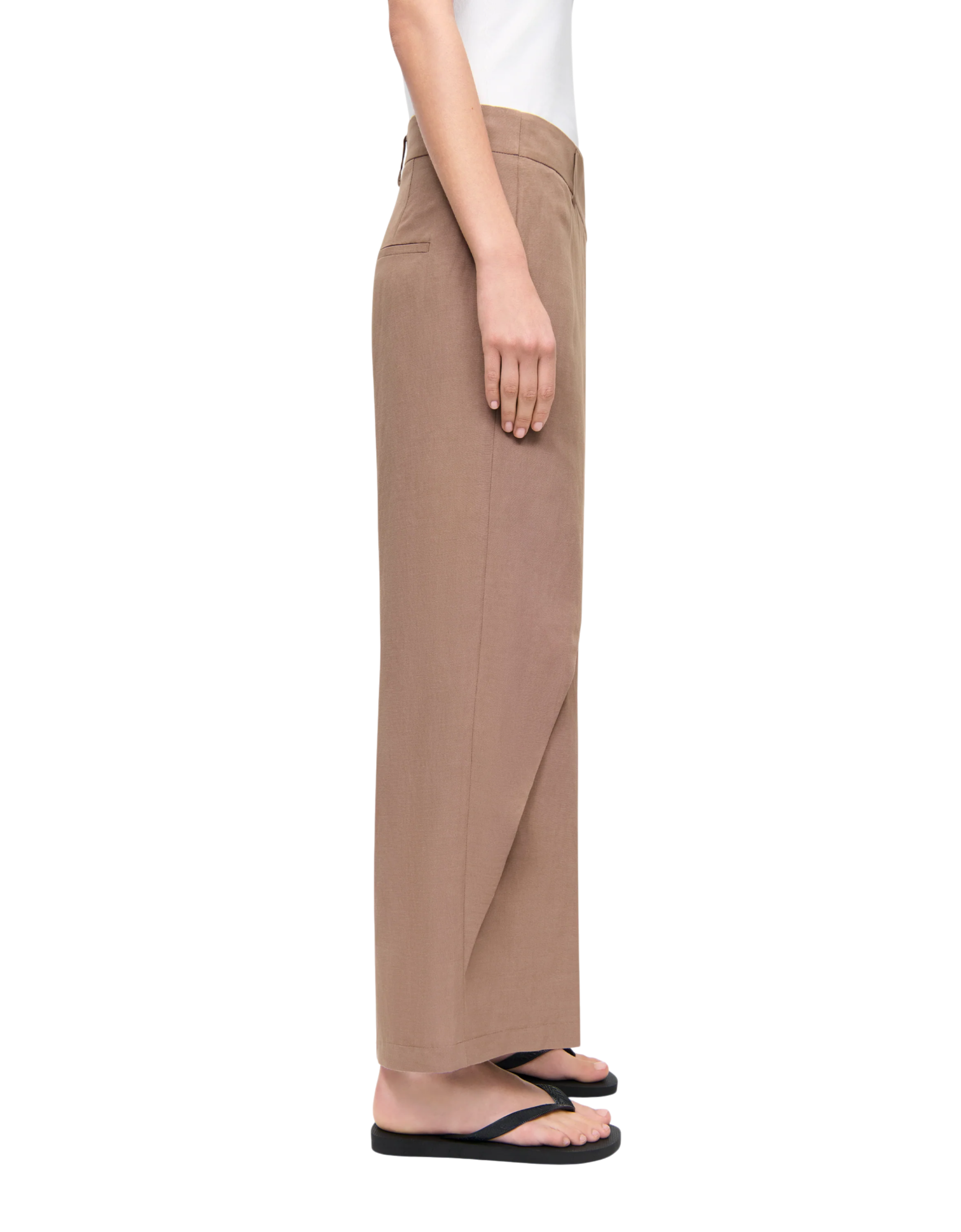 Anais Cropped Hose pecan nut Bild 3